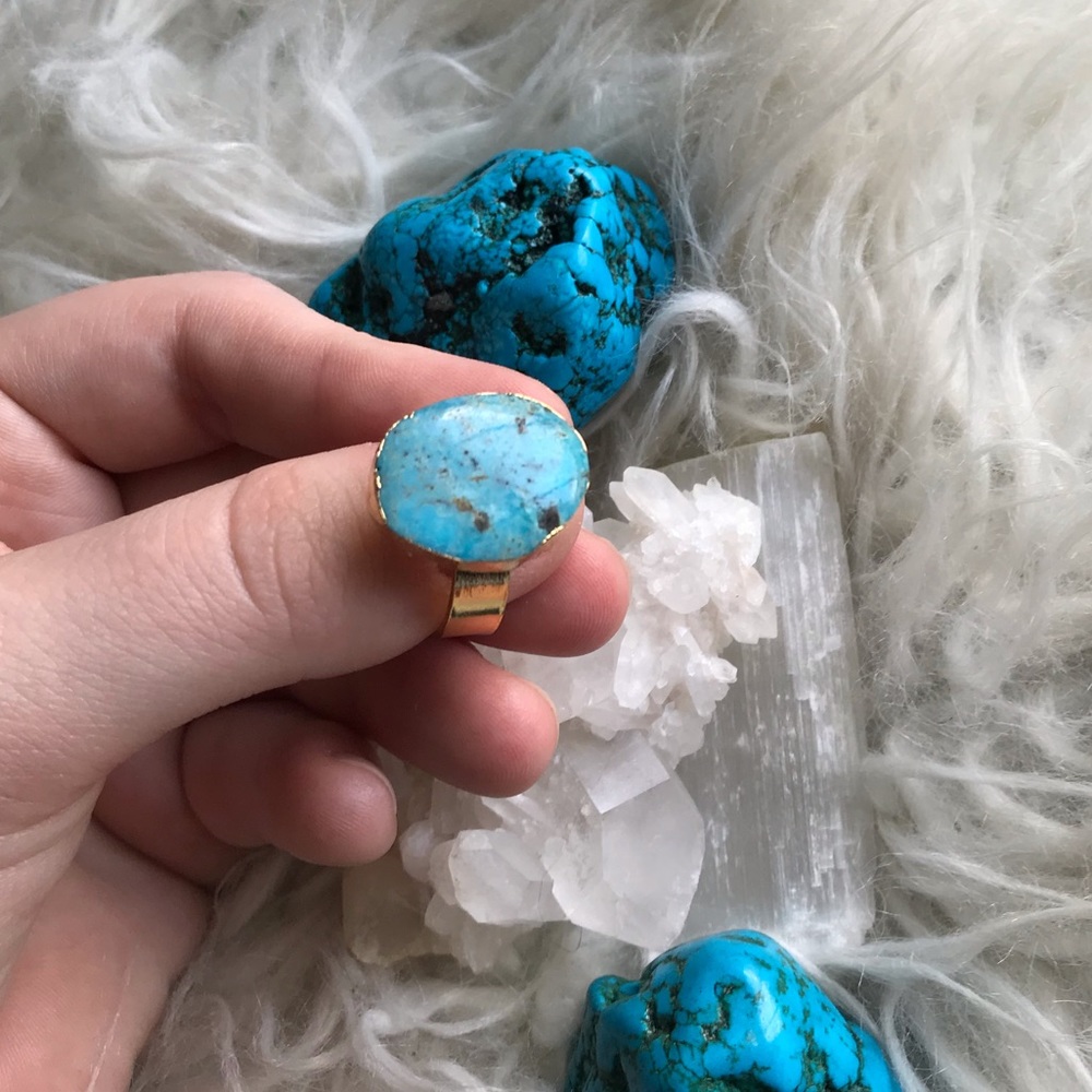 Genuine Turquoise Ring